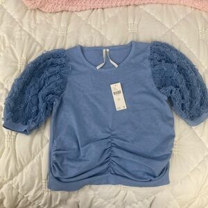 2 LEFT 😜NWT Anthropologie Sweater arm detail 💙